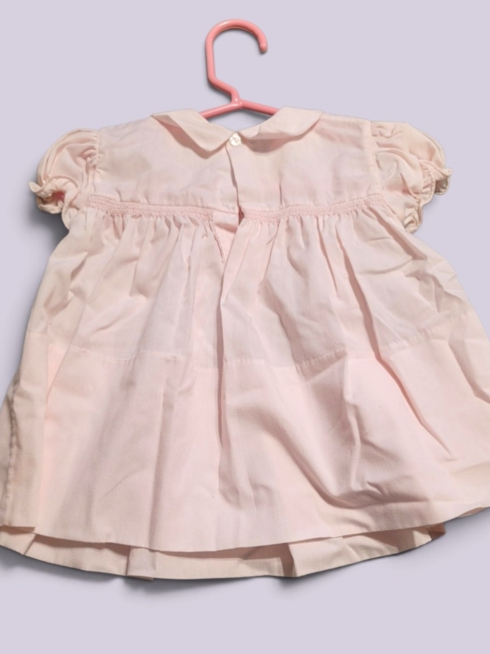 Vintage Classic Pink Baby Dress - Picture 2 of 5